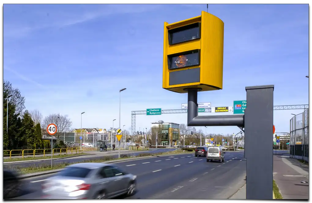 Najskuteczniejszy fotoradar w Europie